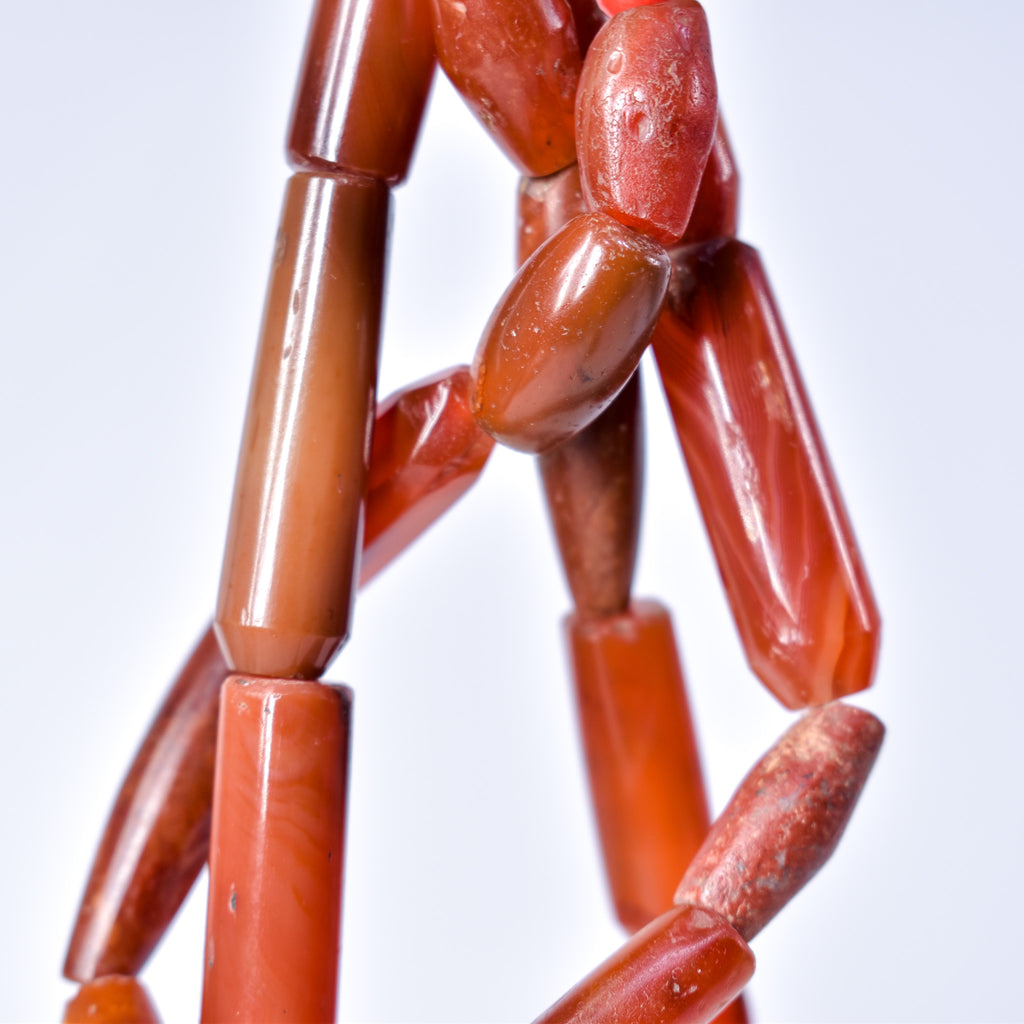 Carnelian Stone Beads Mixed Shapes