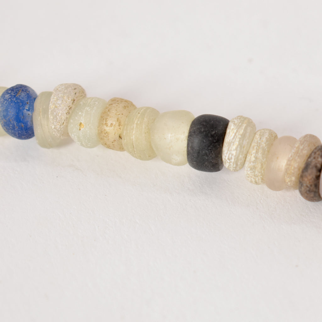 Blue and White Dogon Trade Beads