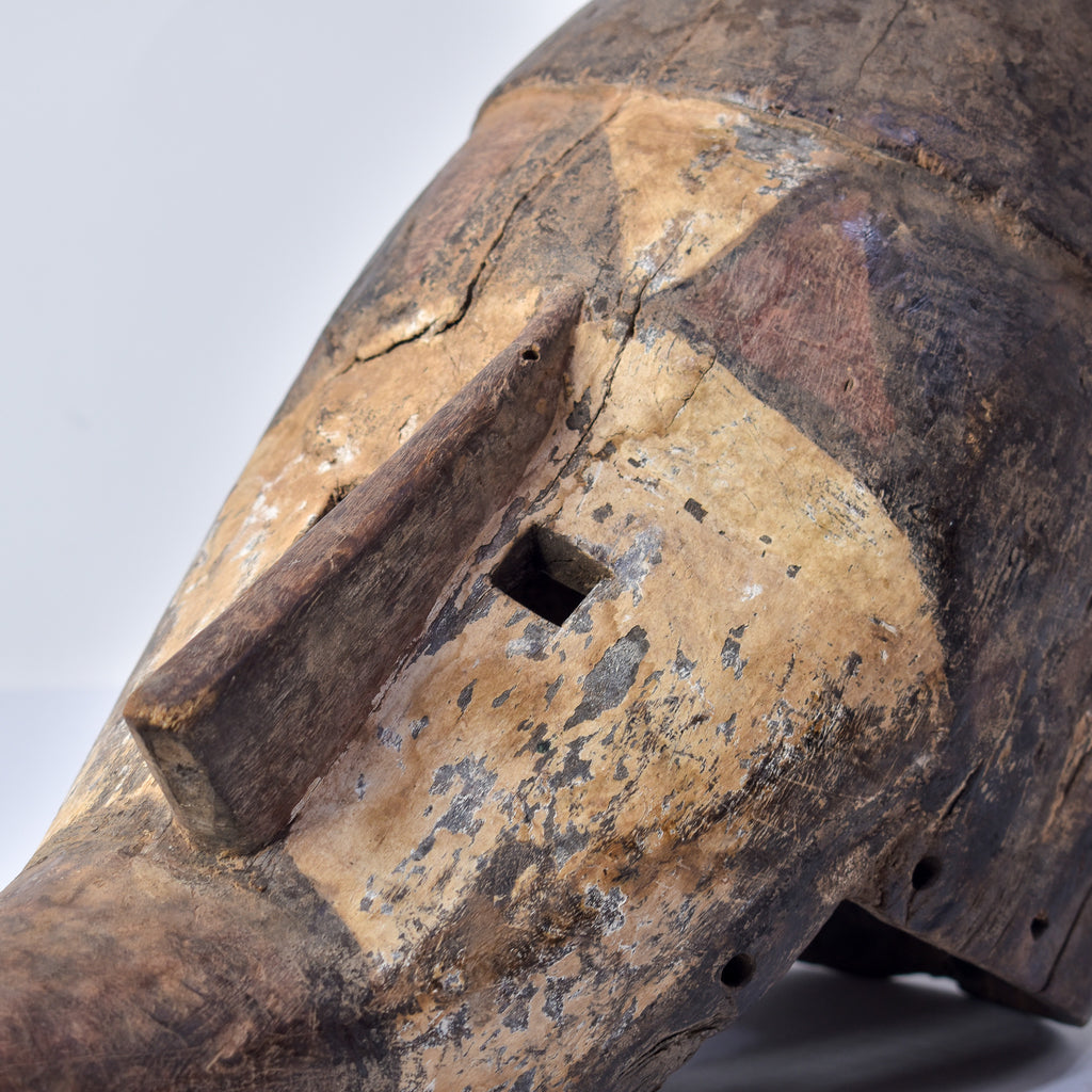 Mossi Mask with Headress Burkina Faso