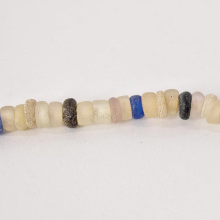 Blue and White Dogon Trade Beads