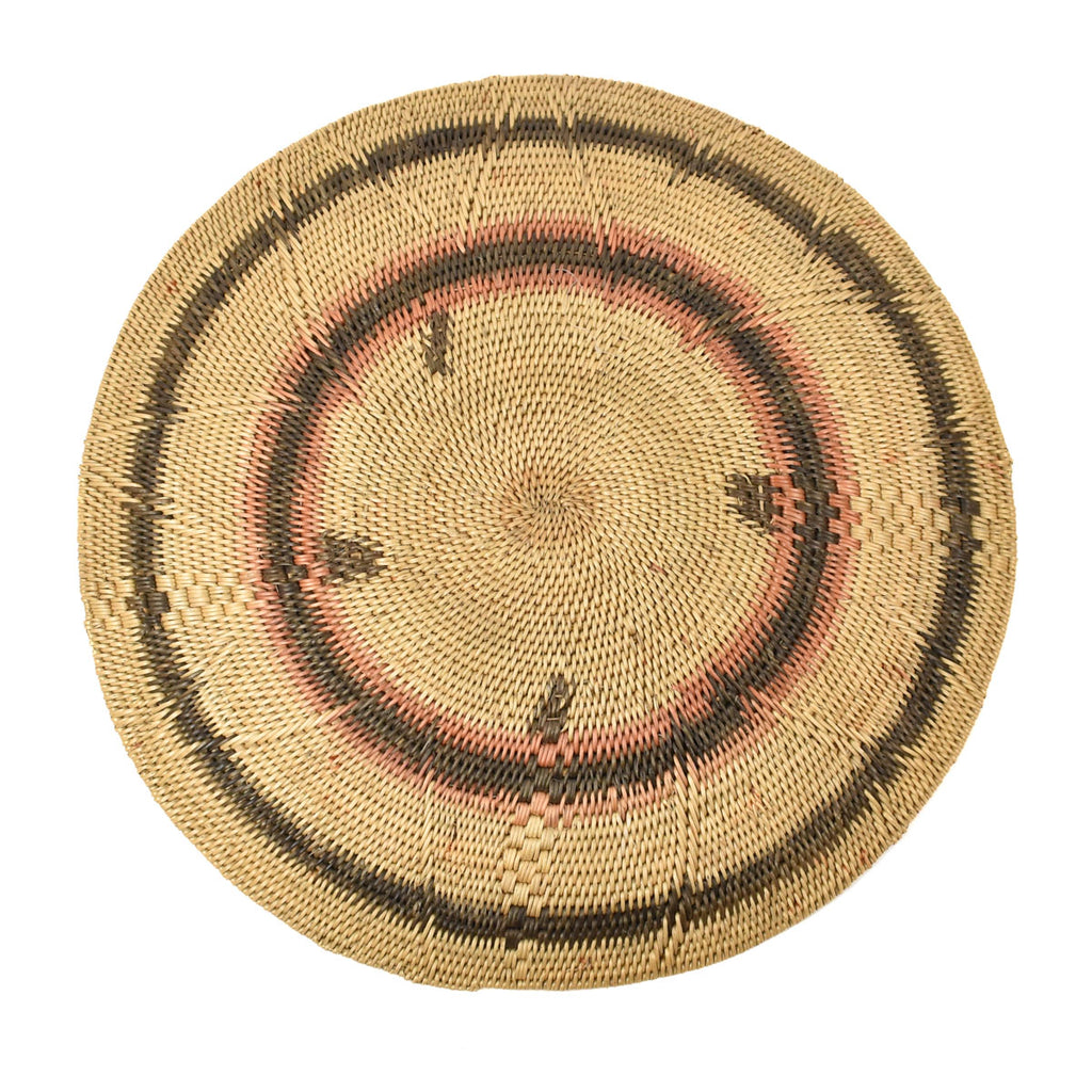Makenge Flat Wedding Basket 18 Inch Zambia Sidley Collection