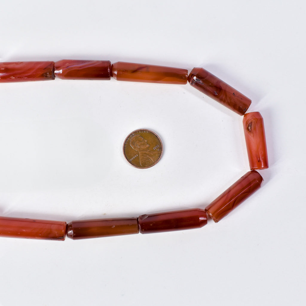 Carnelian Stone Beads Mixed Shapes