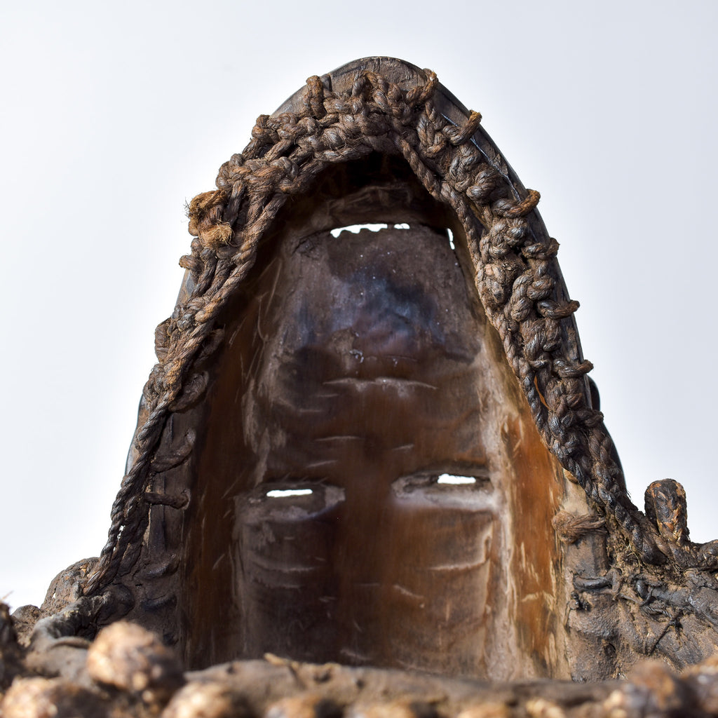 Chokwe Mask Mwana Pwo with Headdress Congo