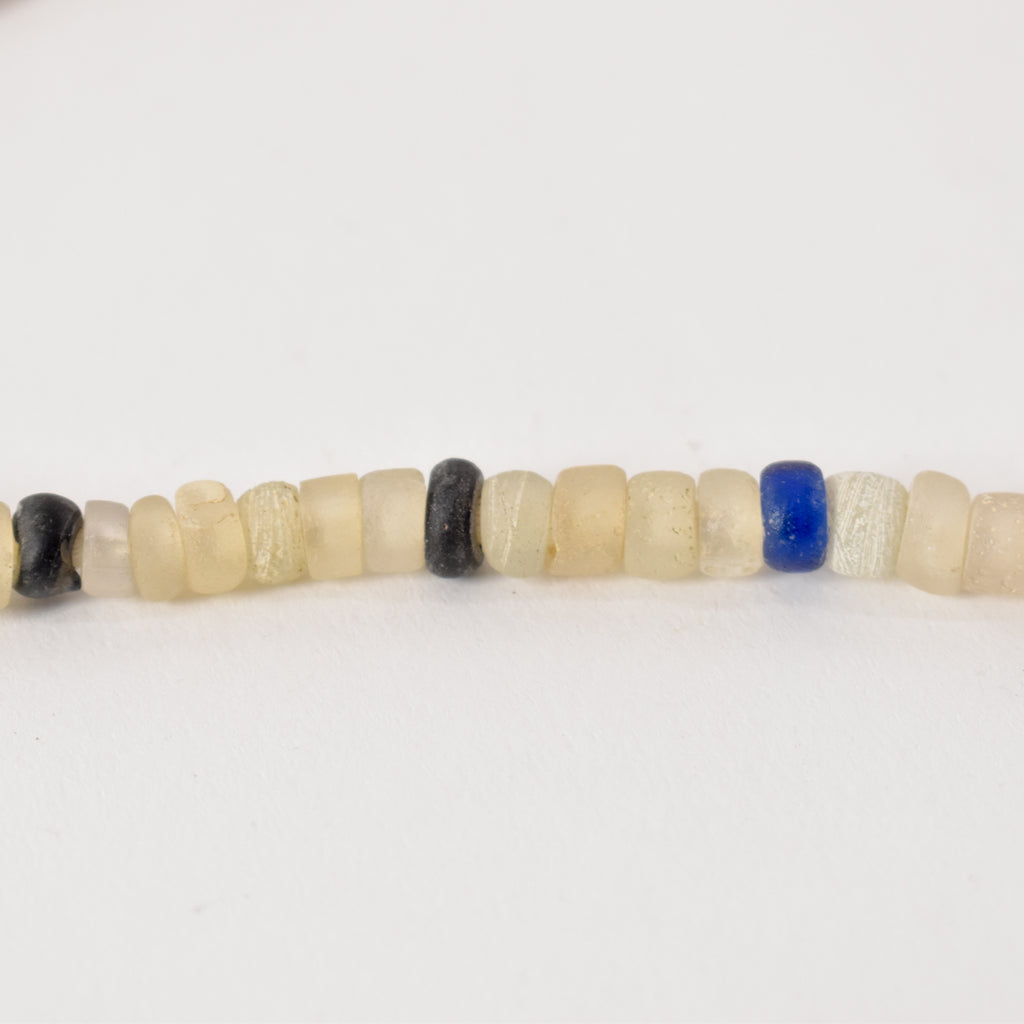 Blue and White Dogon Trade Beads