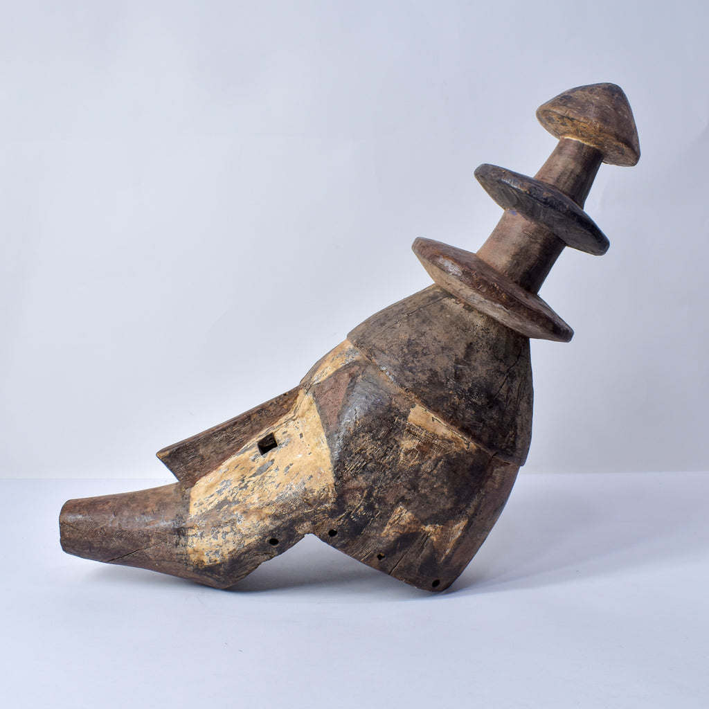 Mossi Mask with Headress Burkina Faso