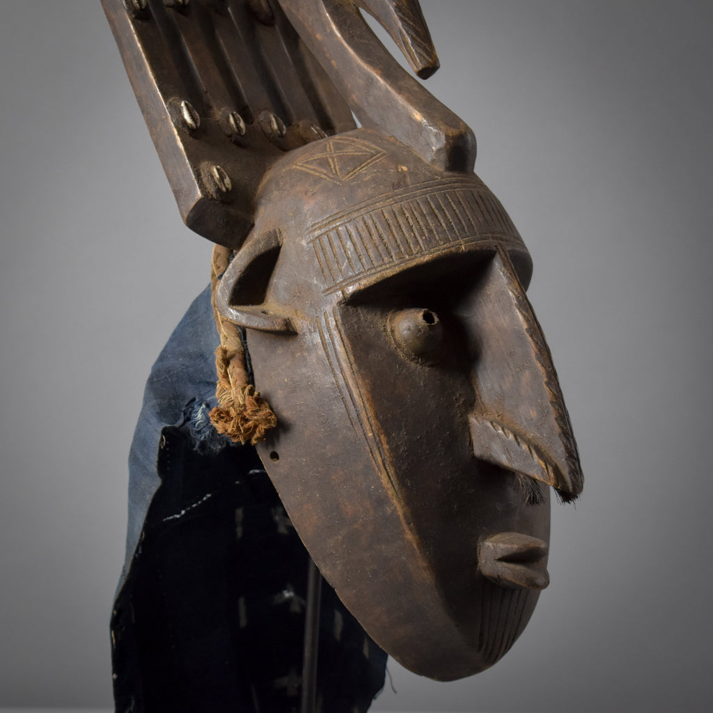 Bamana N'tomo Horned Mask Mali