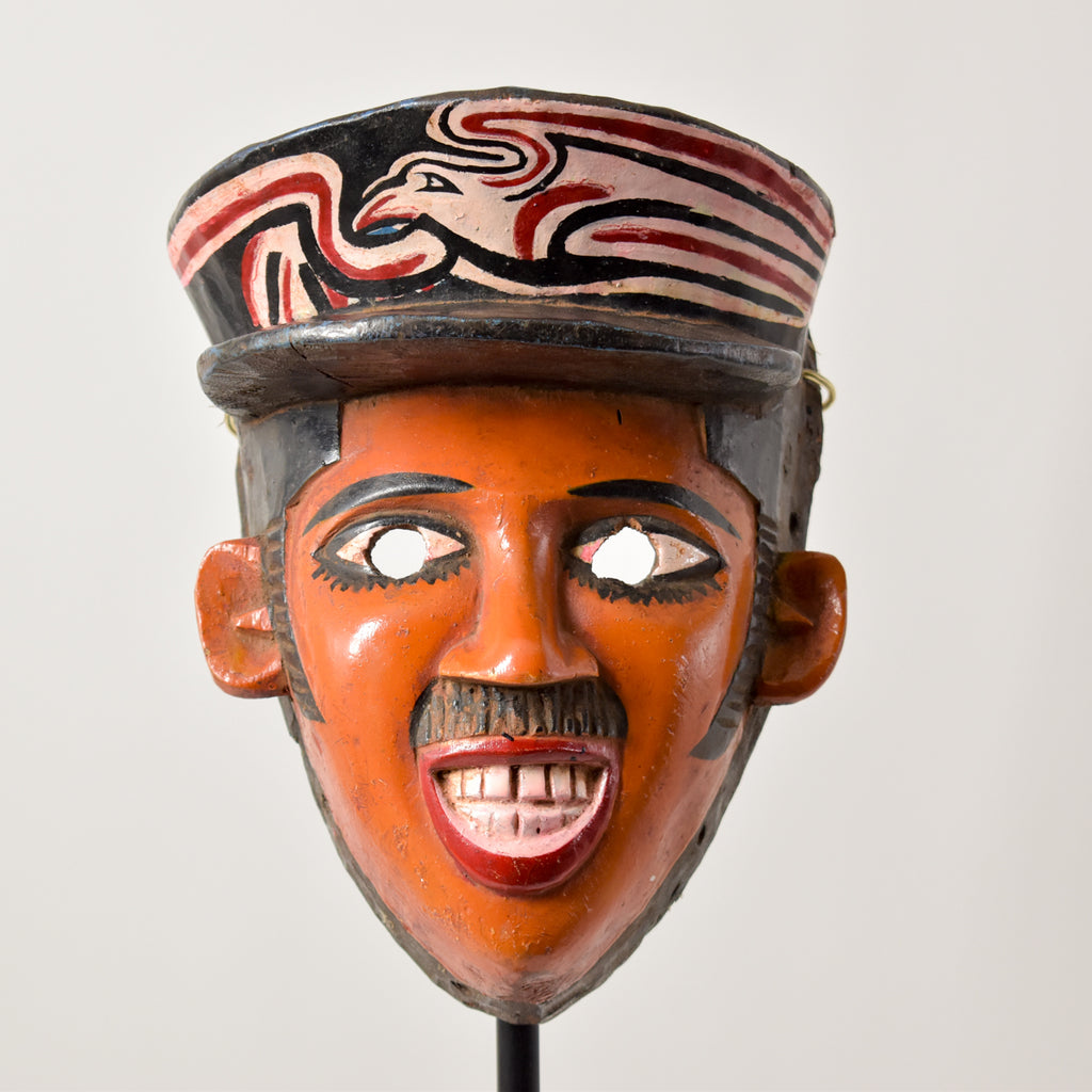 Yoruba Gelede Postman Mask Nigeria Sidley Collection