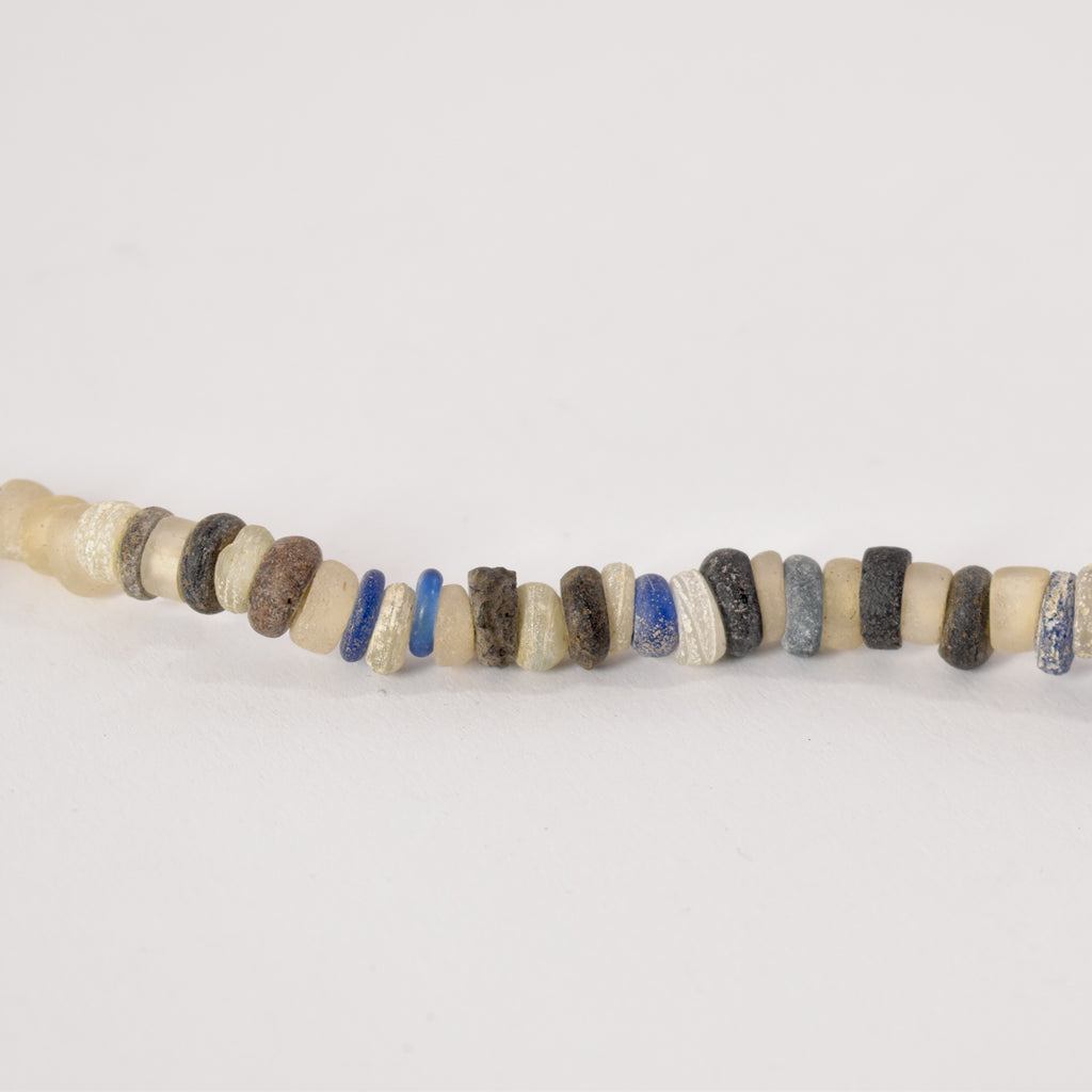 Blue and White Dogon Trade Beads