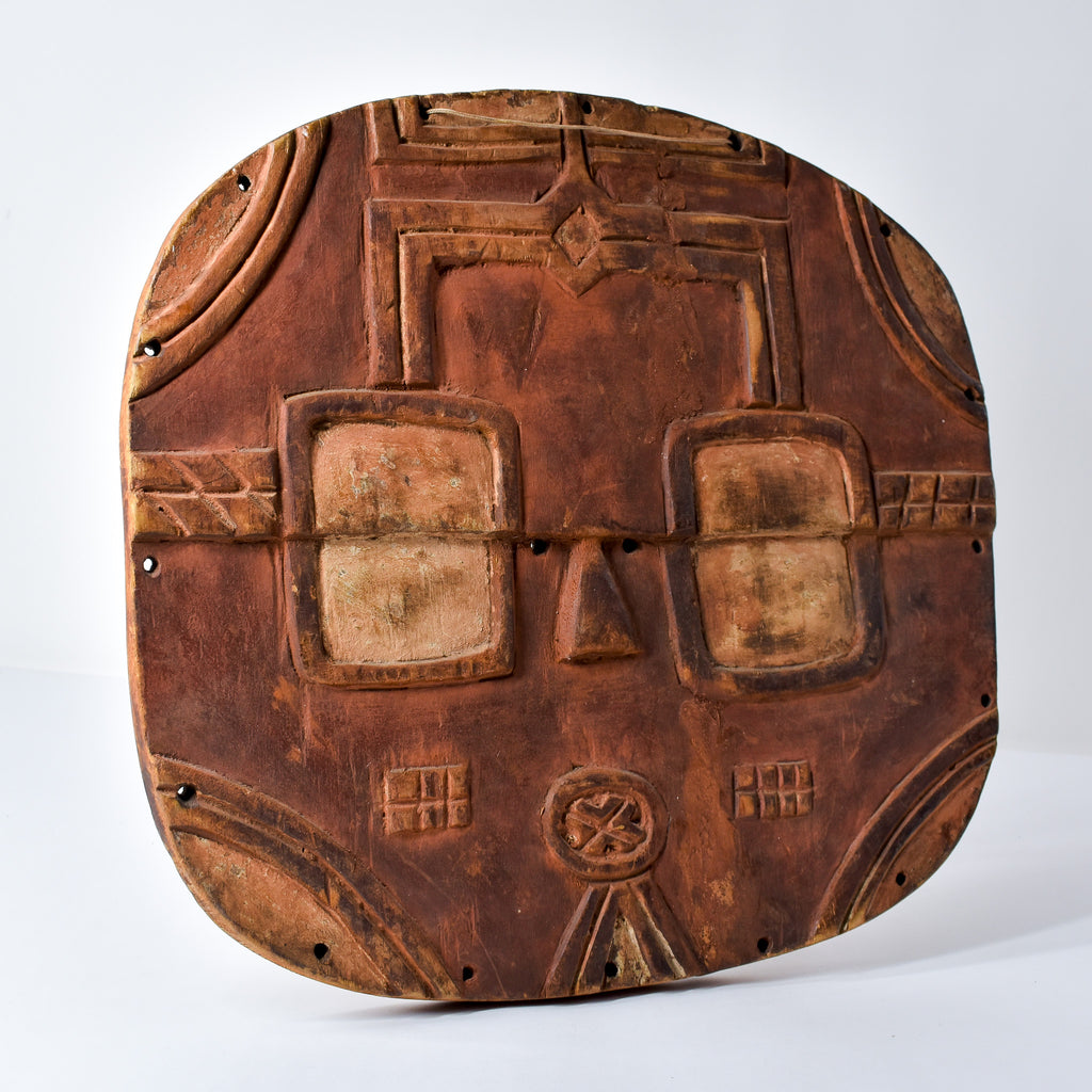 Teke Painted Wood Mask Congo