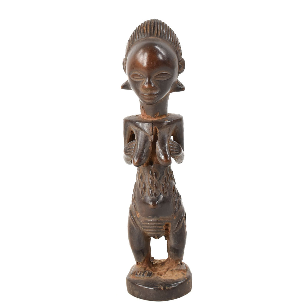 Luba Female Miniature Figure Congo