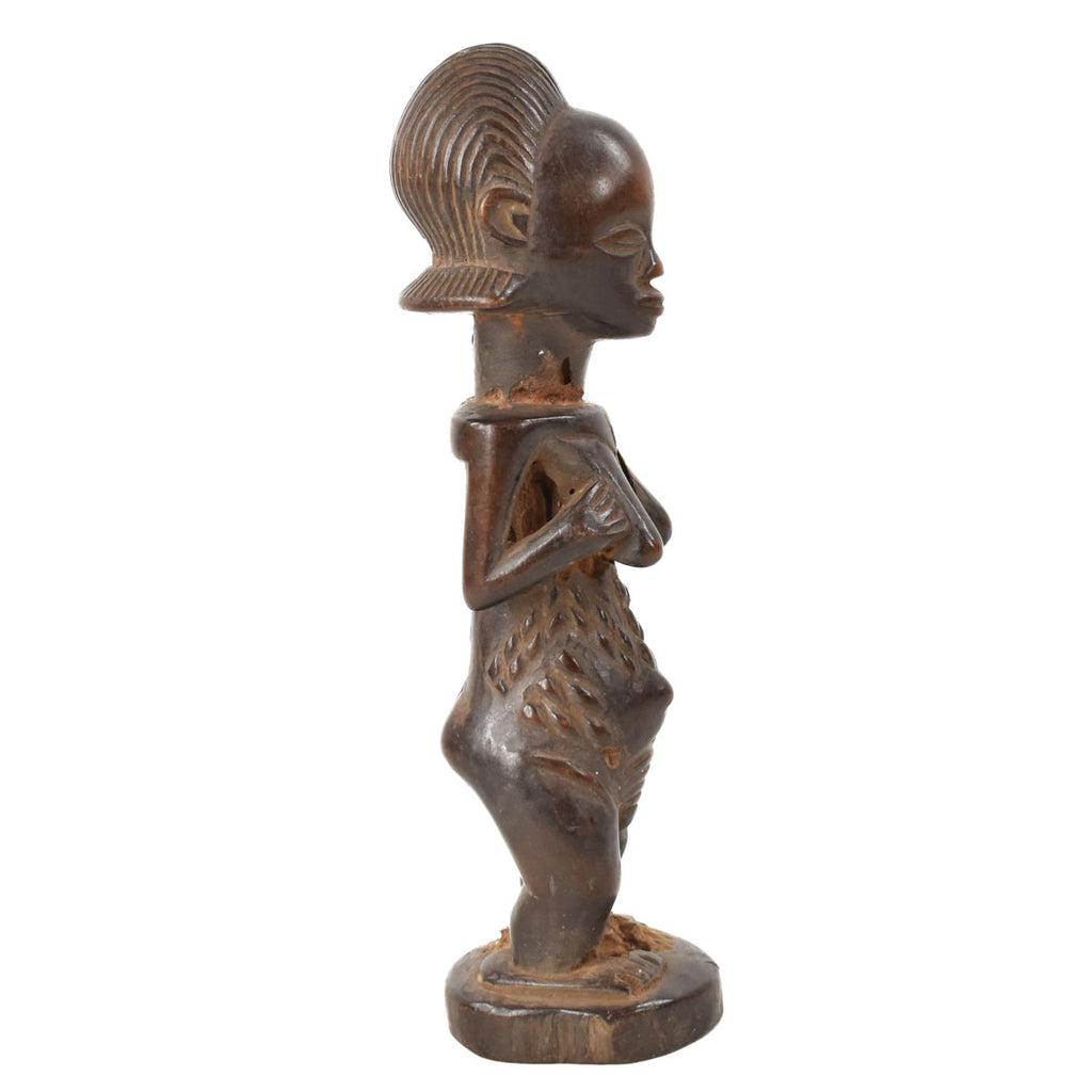 Luba Female Miniature Figure Congo