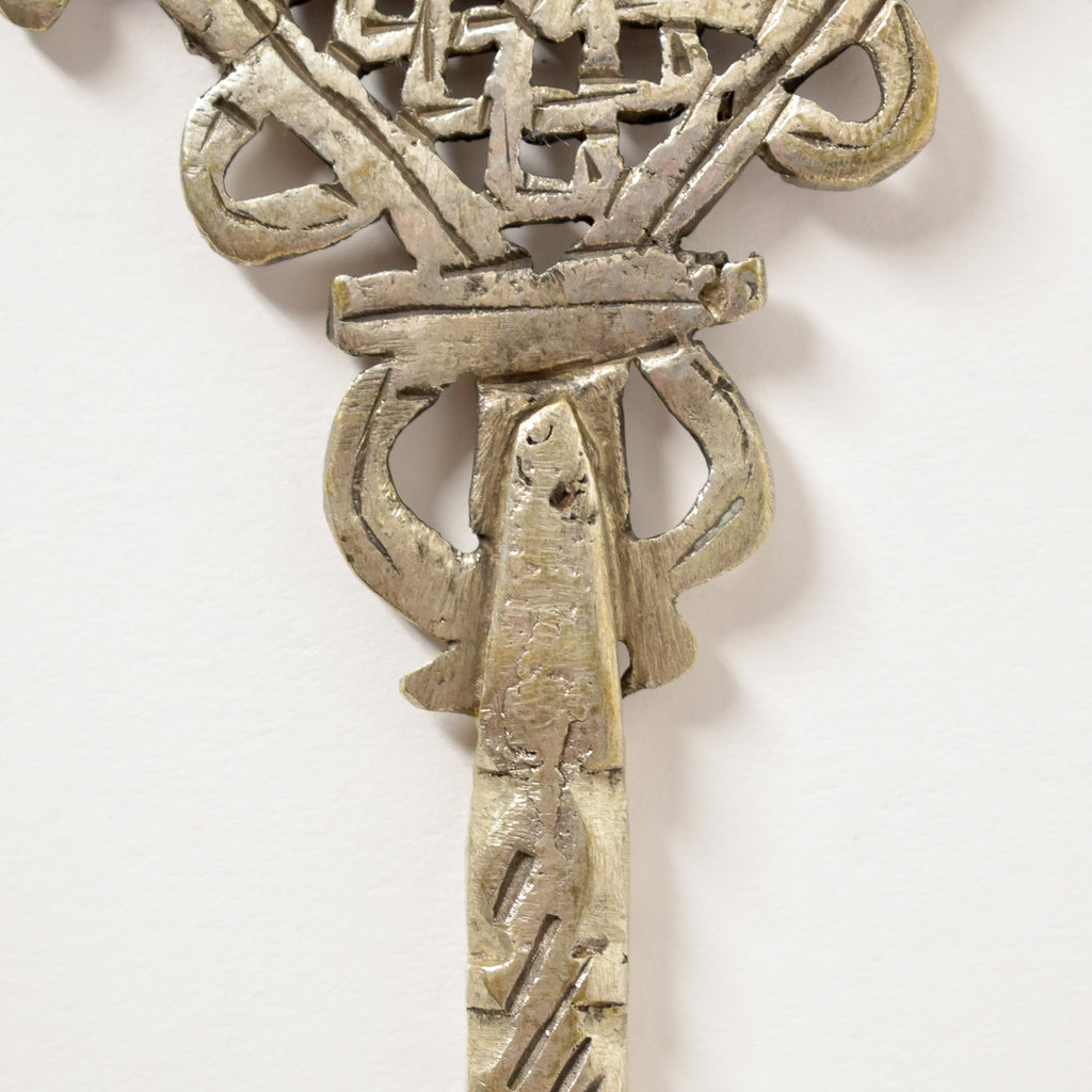 Silver Coptic Hand Cross Ethiopia