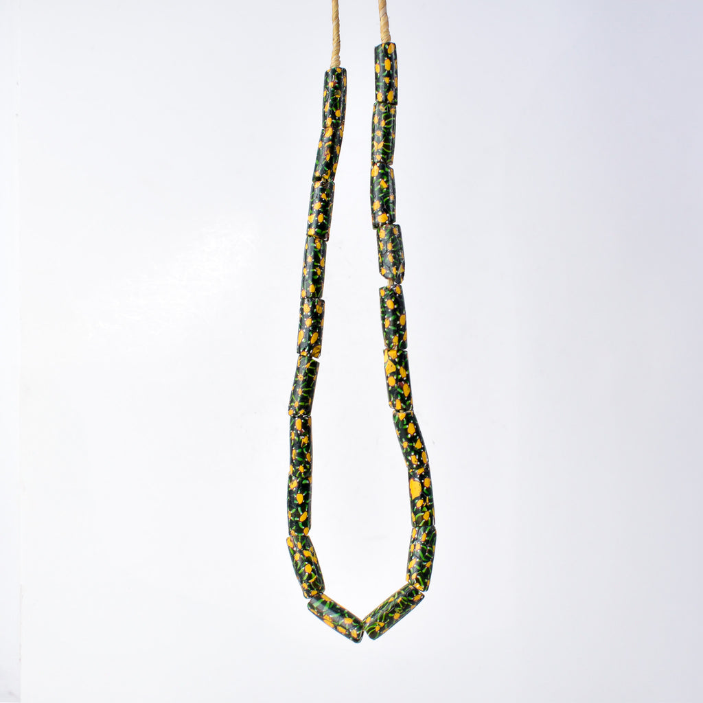 Rare Green Millefiori Venetian Trade Beads