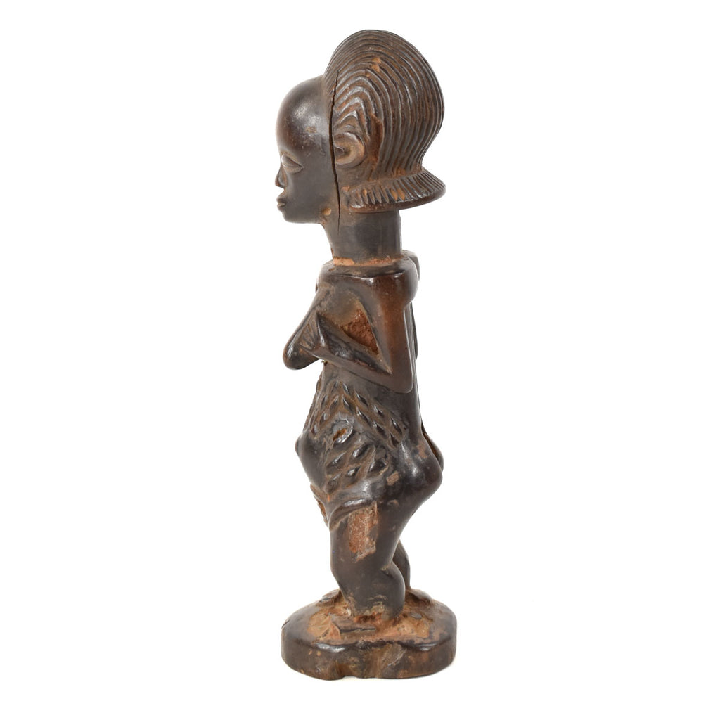 Luba Female Miniature Figure Congo