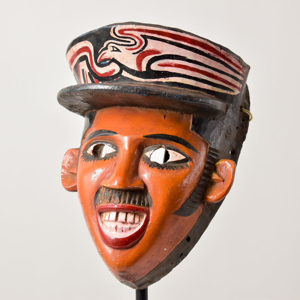 Yoruba Gelede Postman Mask Nigeria Sidley Collection