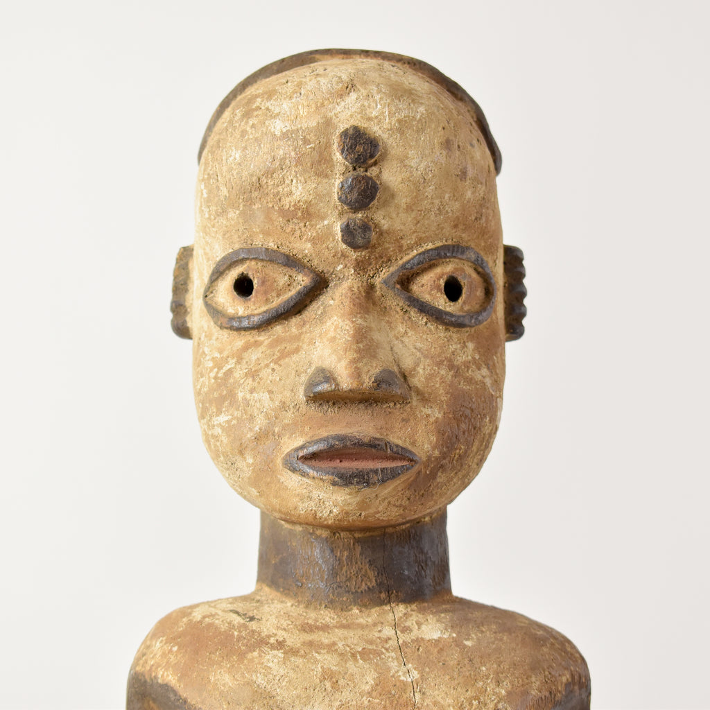 Igbo Standing Fetish Figure on Custom Base Nigeria