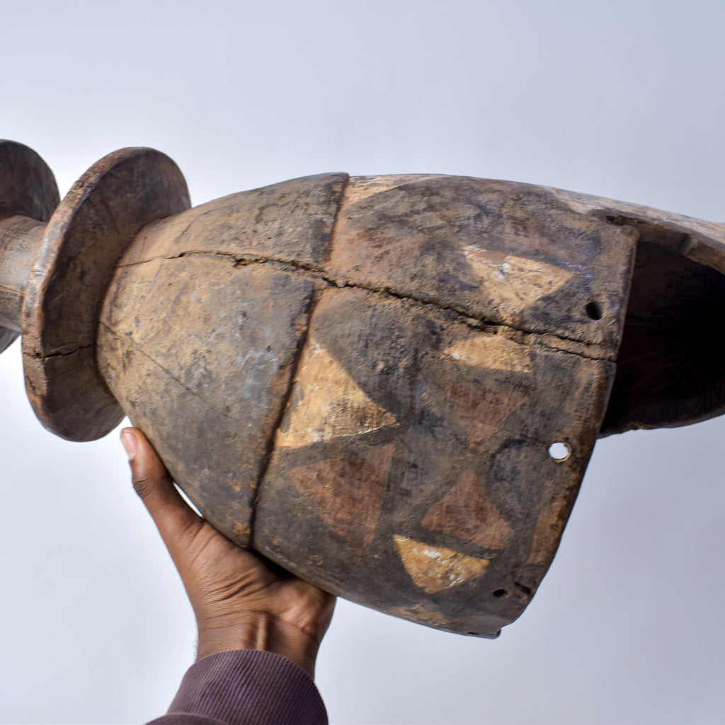 Mossi Mask with Headress Burkina Faso