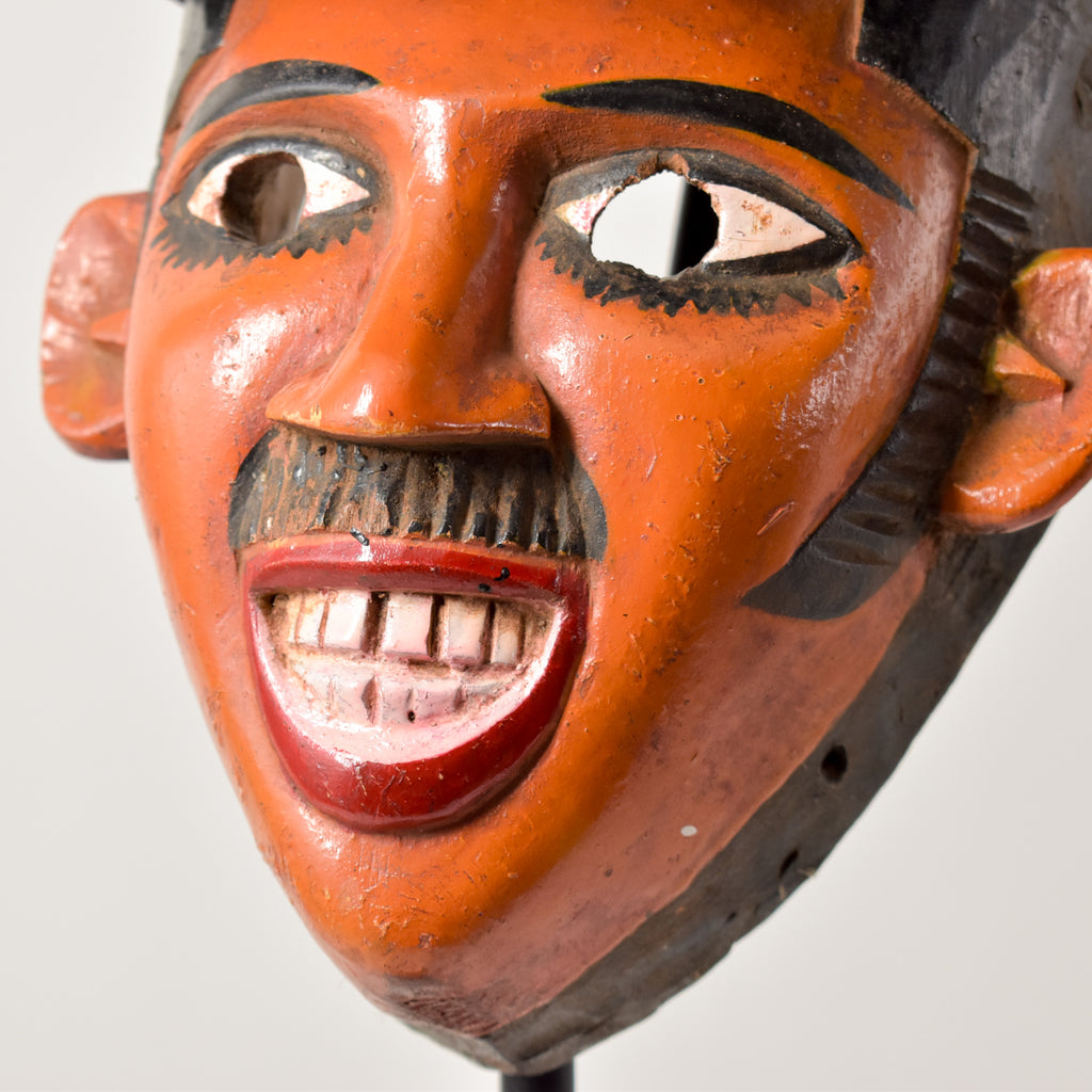 Yoruba Gelede Postman Mask Nigeria Sidley Collection