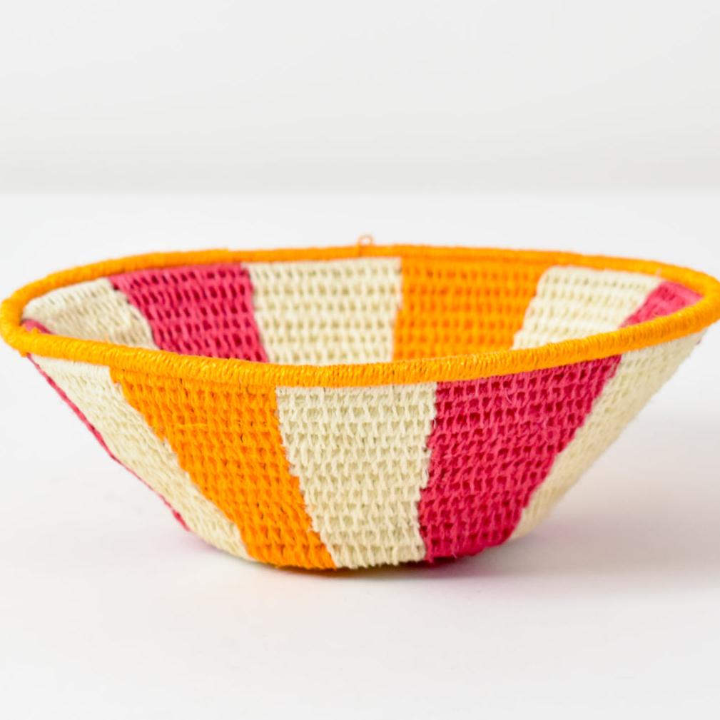 Coiled Woven Basket Uganda