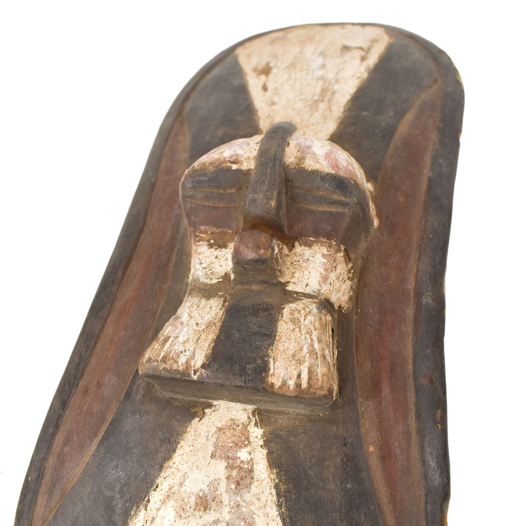 Songye Miniature Shield with Kifwebe Mask Icon Congo