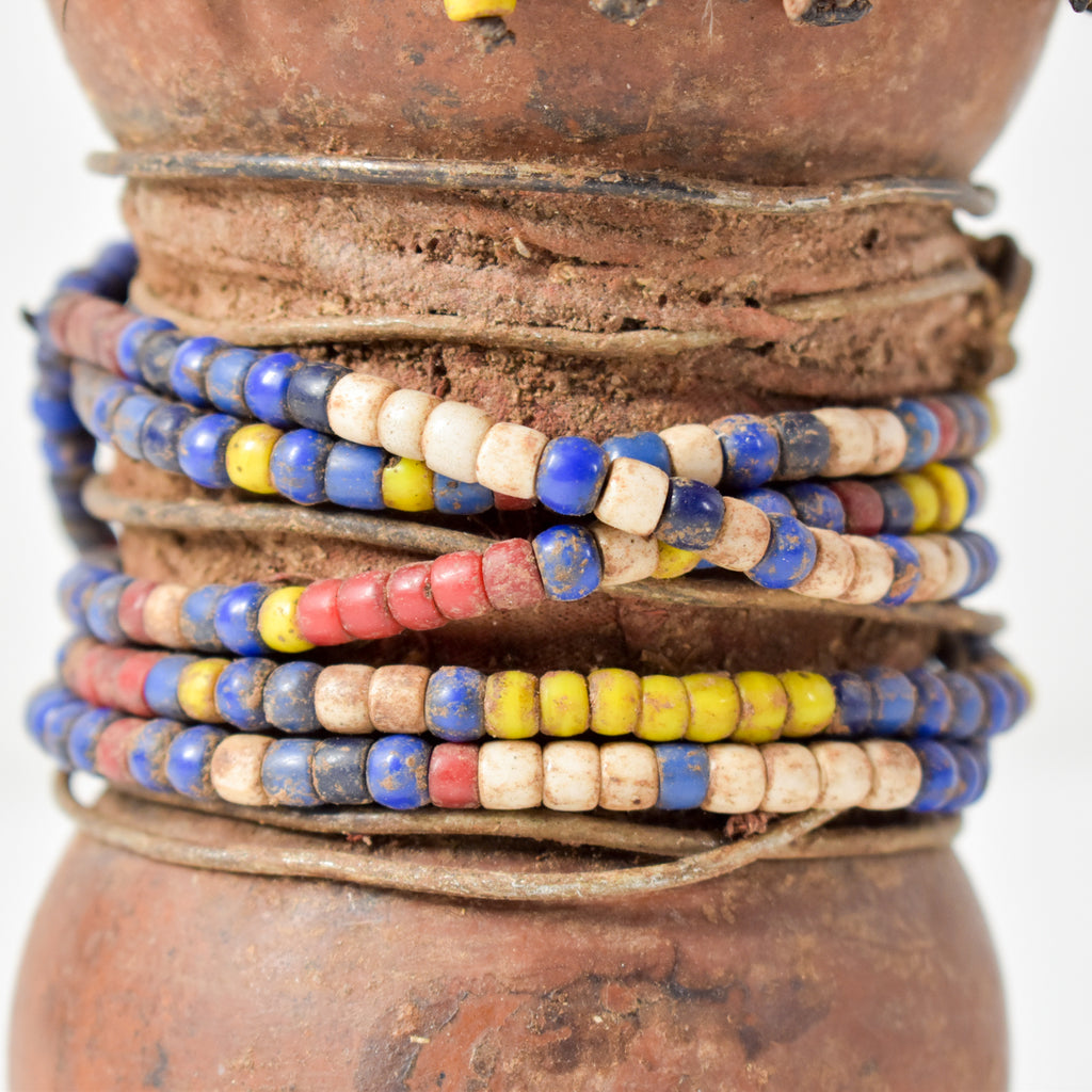 Nyamwezi Beaded Fertility Doll Gourd Tanzania