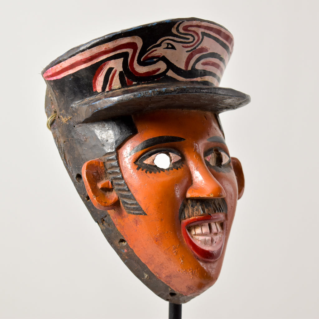 Yoruba Gelede Postman Mask Nigeria Sidley Collection