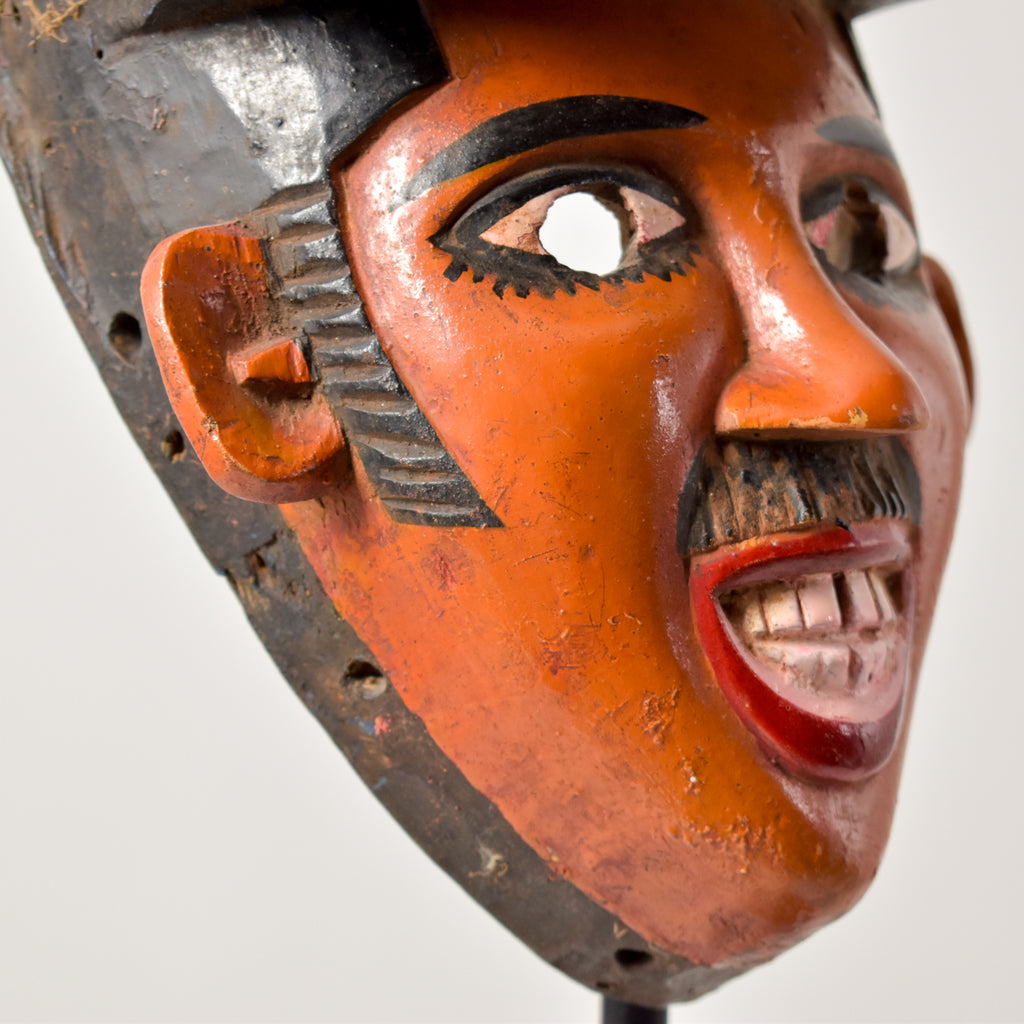 Yoruba Gelede Postman Mask Nigeria Sidley Collection