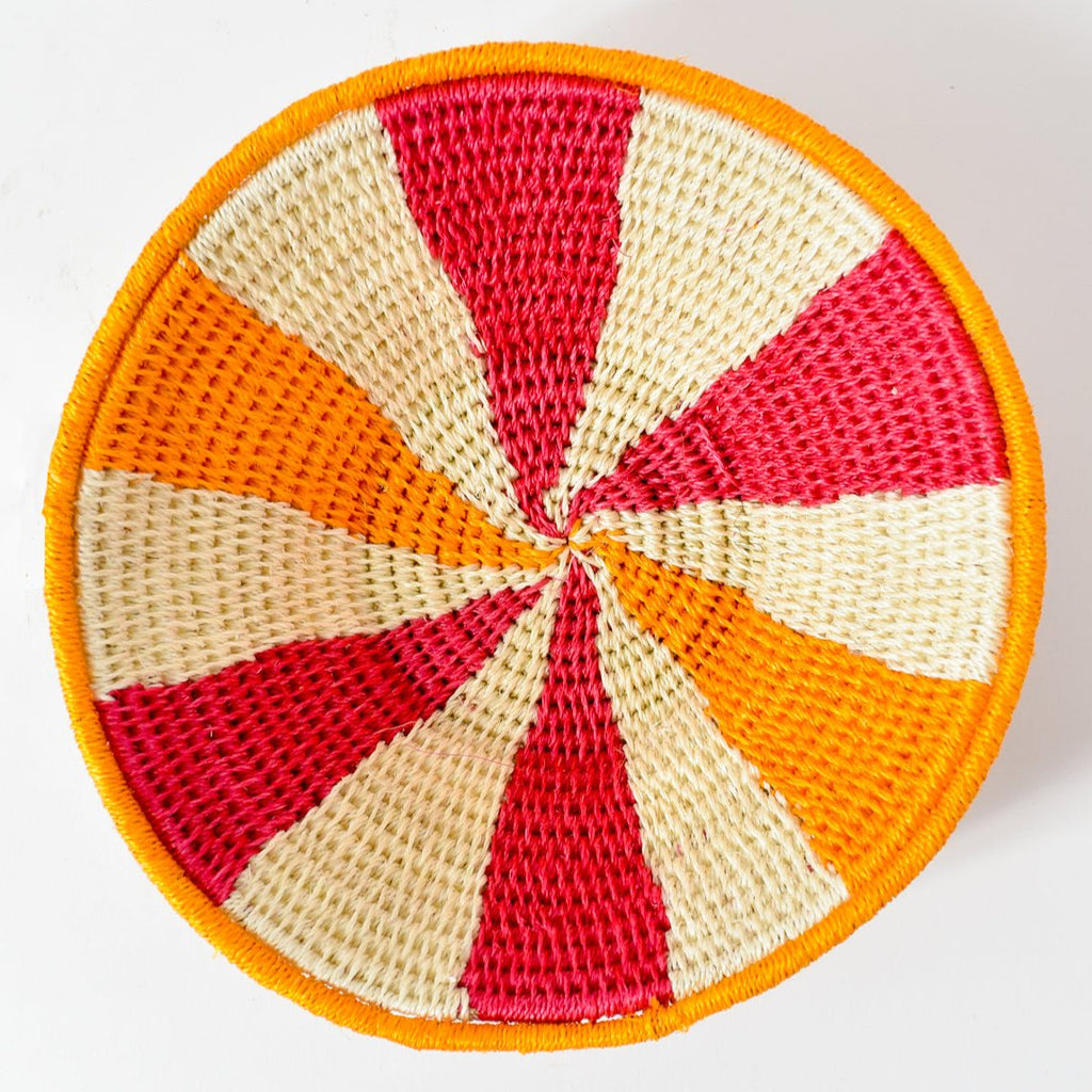 Coiled Woven Basket Uganda