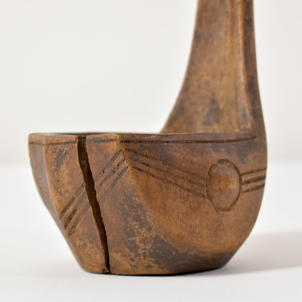 Senufo Ceremonial Figural Ladle Cote d'Ivoire