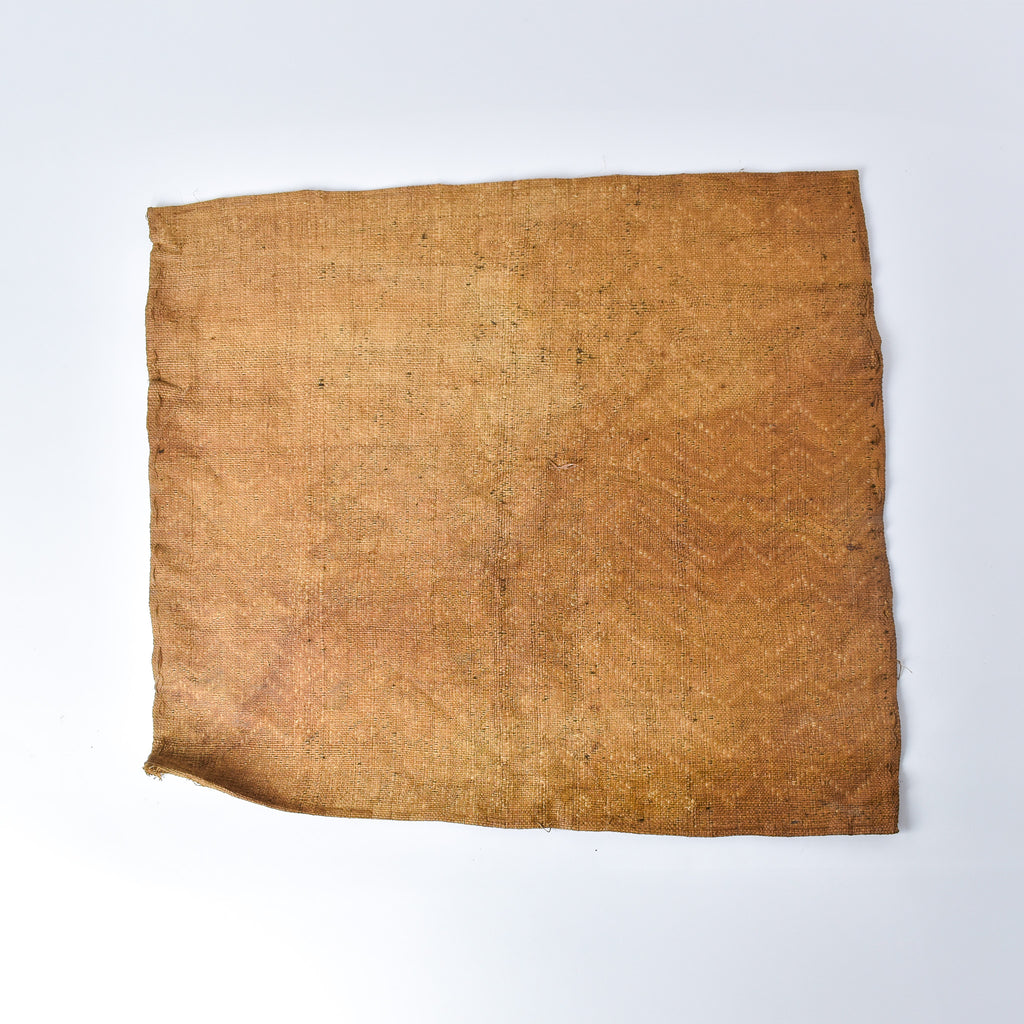 Kuba Raffia Square Textile Congo 24x21 Inch