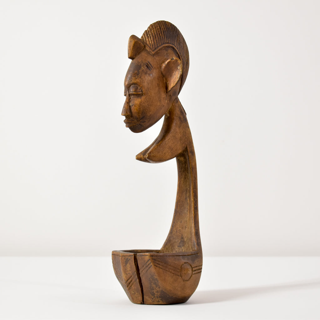 Senufo Ceremonial Figural Ladle Cote d'Ivoire