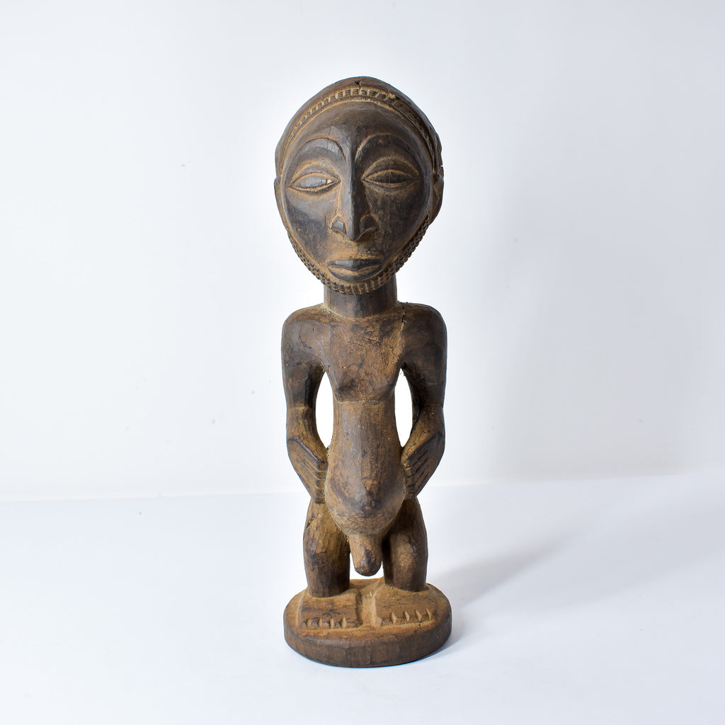 Hemba Chief Memorial Figure Congo