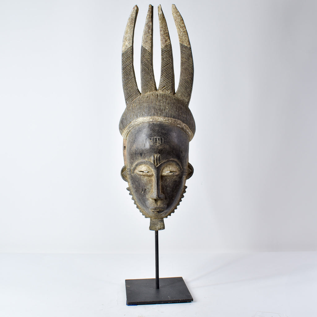 Yaure Mask with Horns Côte d'Ivoire