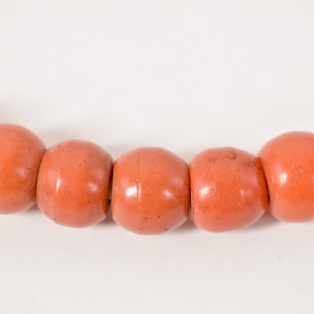 Prosser Coral Trade Beads 30 Inch