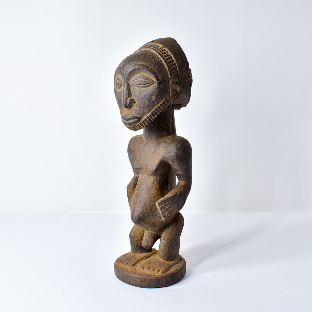 Hemba Chief Memorial Figure Congo
