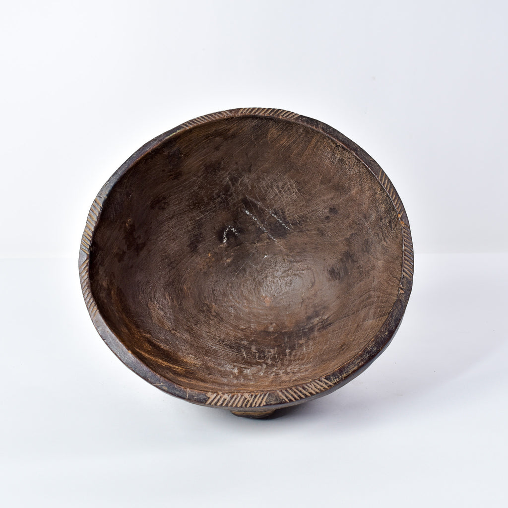 Nupe Wood Bowl Nigeria