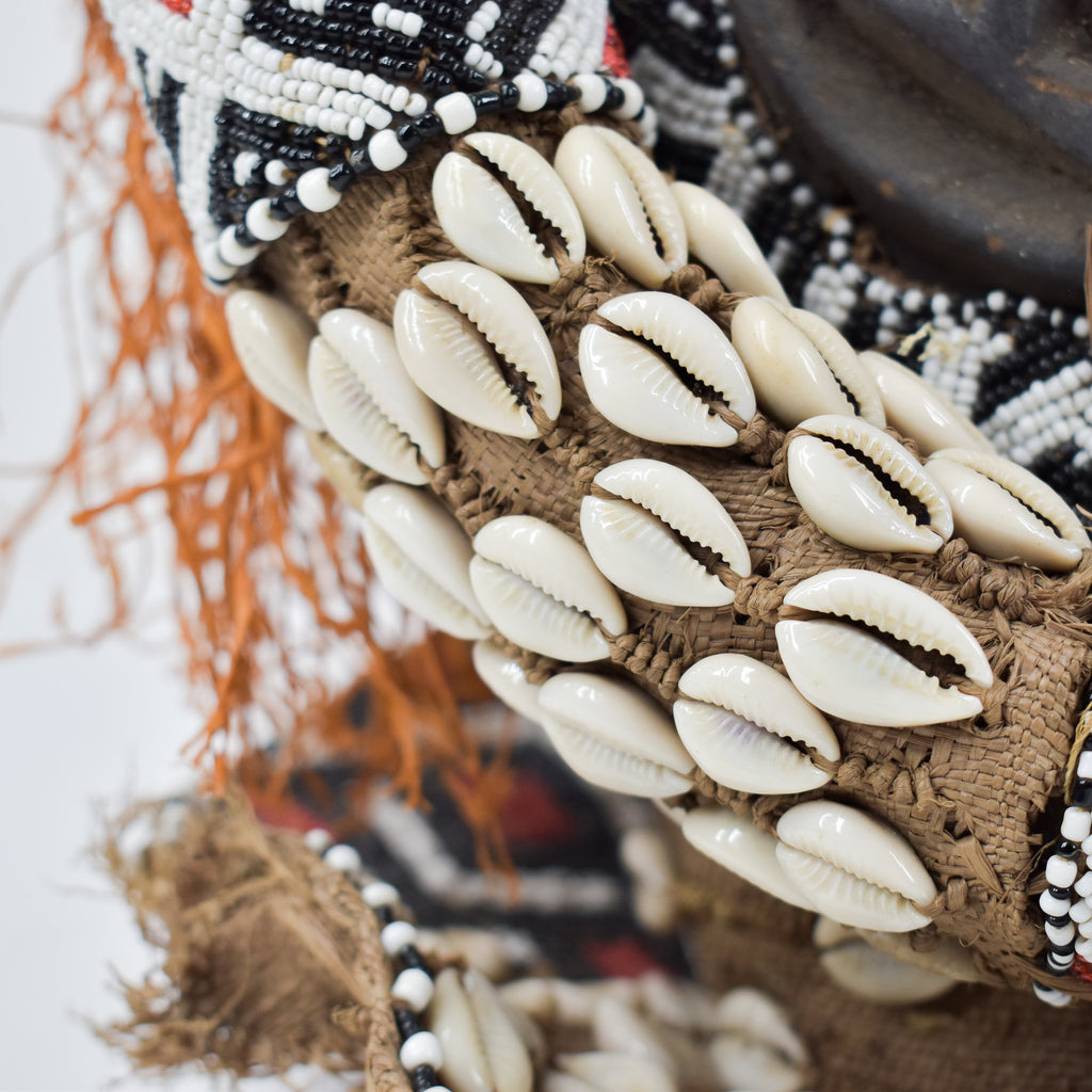 Kuba Mask Bwoom Helmet Royal Congo