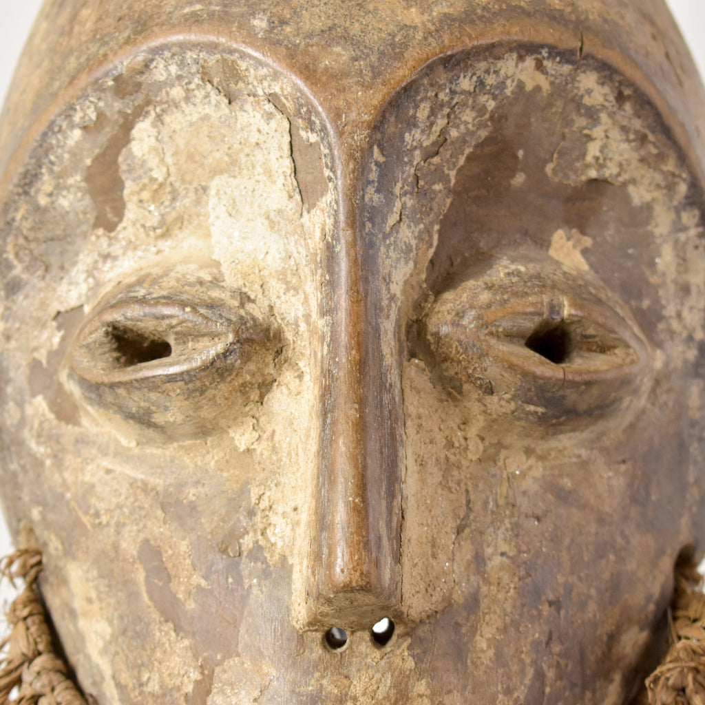 Lega Bearded Bwami Society Mask Congo