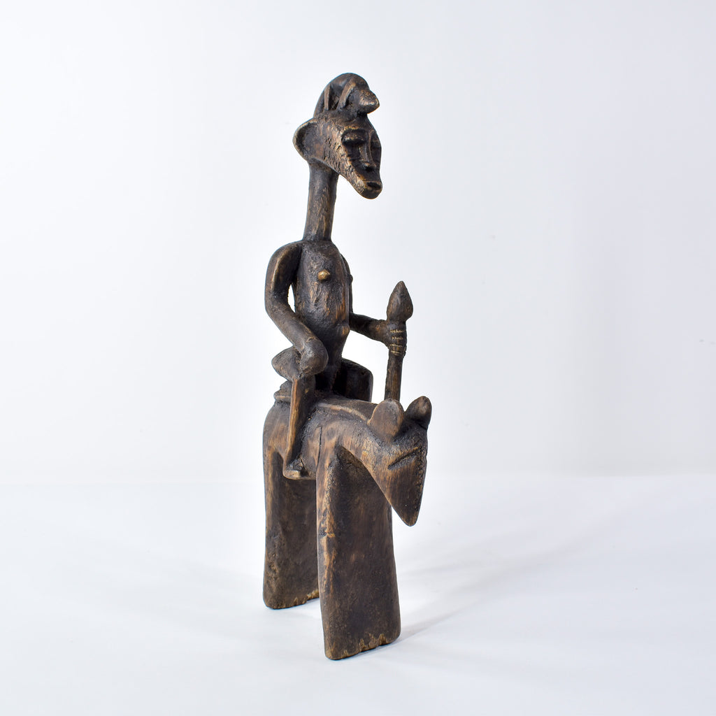 Senufo Horse Riding Figure Cote D'ivoire