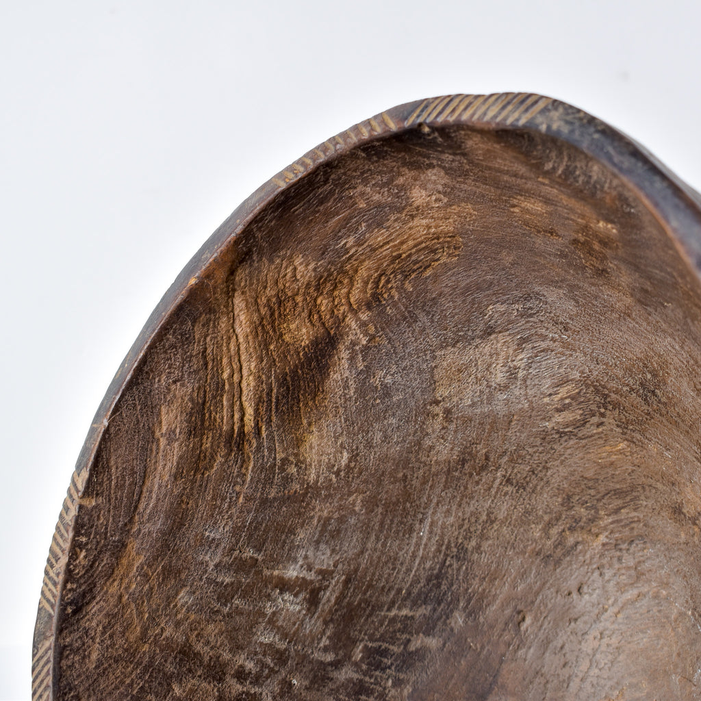 Nupe Wood Bowl Nigeria