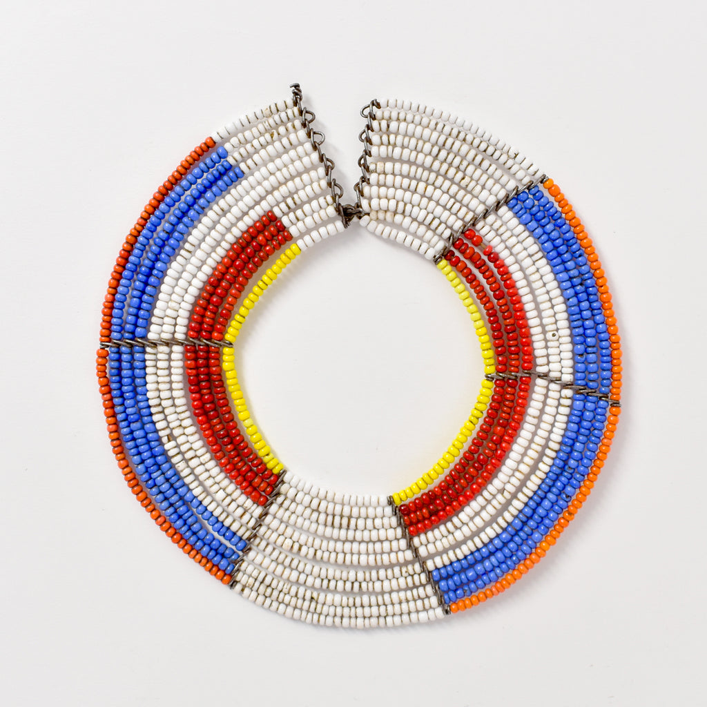 Maasai Infant Beaded Collar Kenya Sidley Collection