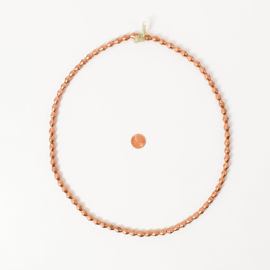 Heishi Bicone Copper Trade Beads Ethiopia