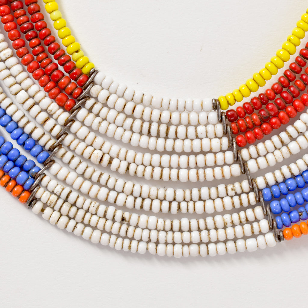 Maasai Infant Beaded Collar Kenya Sidley Collection