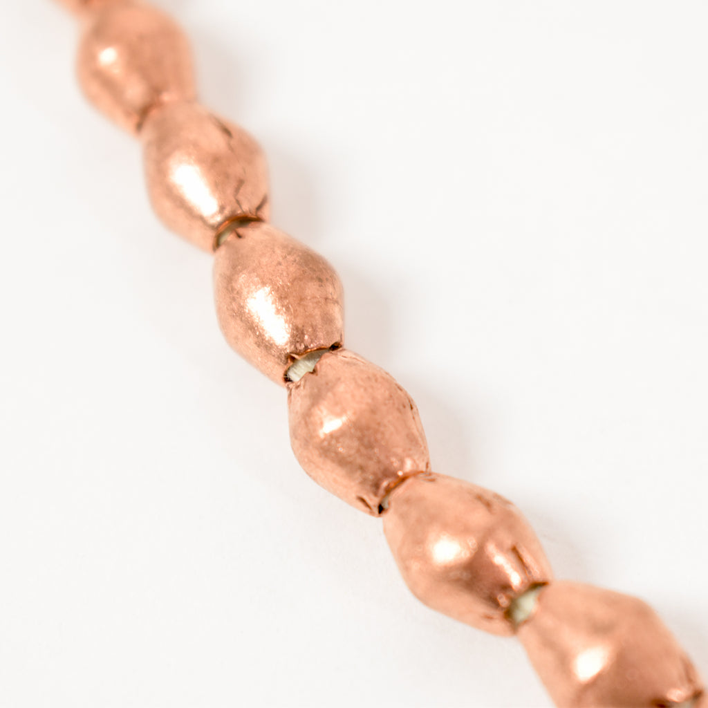 Heishi Bicone Copper Trade Beads Ethiopia