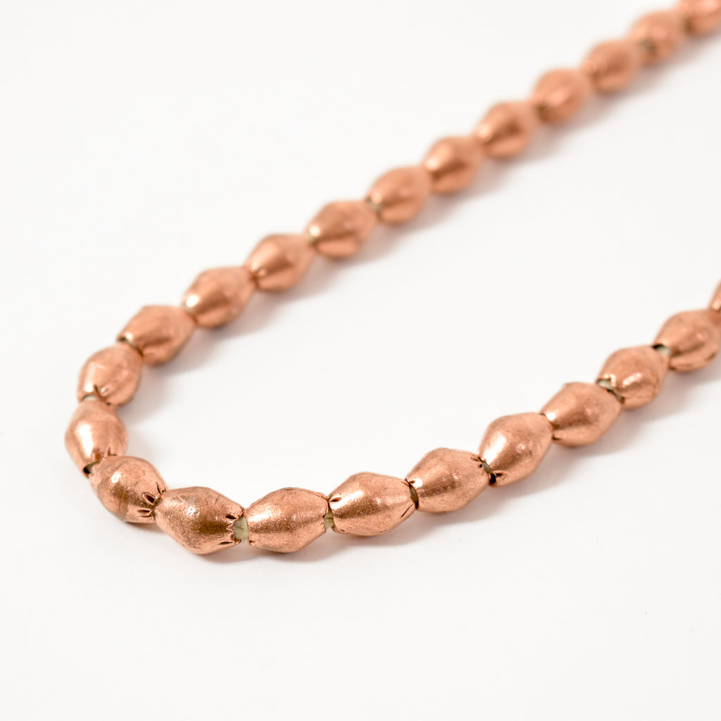 Heishi Bicone Copper Trade Beads Ethiopia