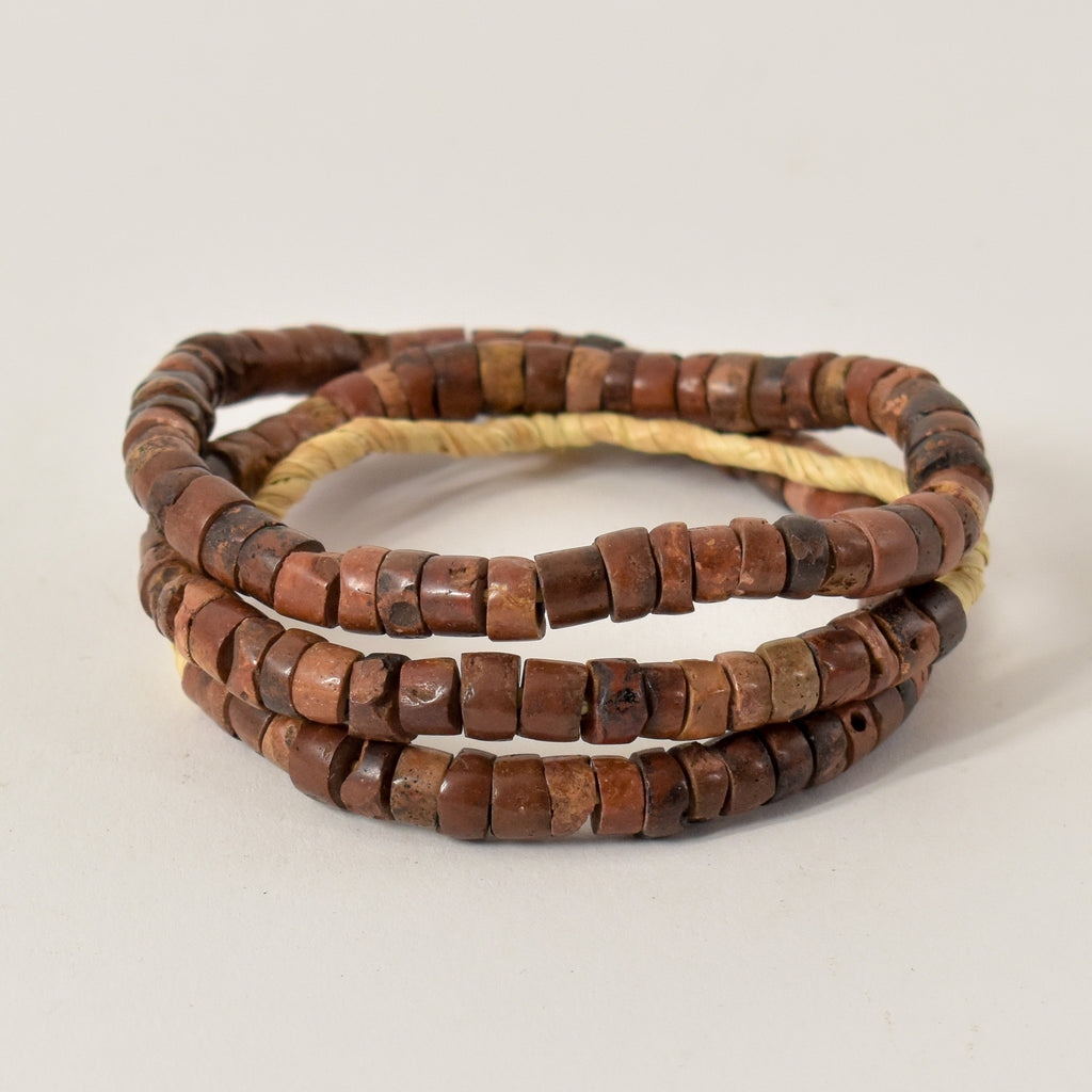 Bauxite Stone Beads Ghana
