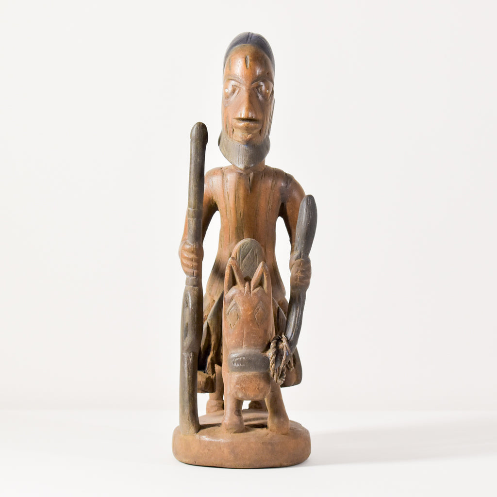 Yoruba Horseman Figure Nigeria