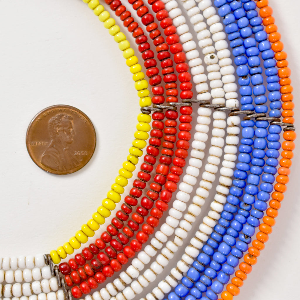 Maasai Infant Beaded Collar Kenya Sidley Collection