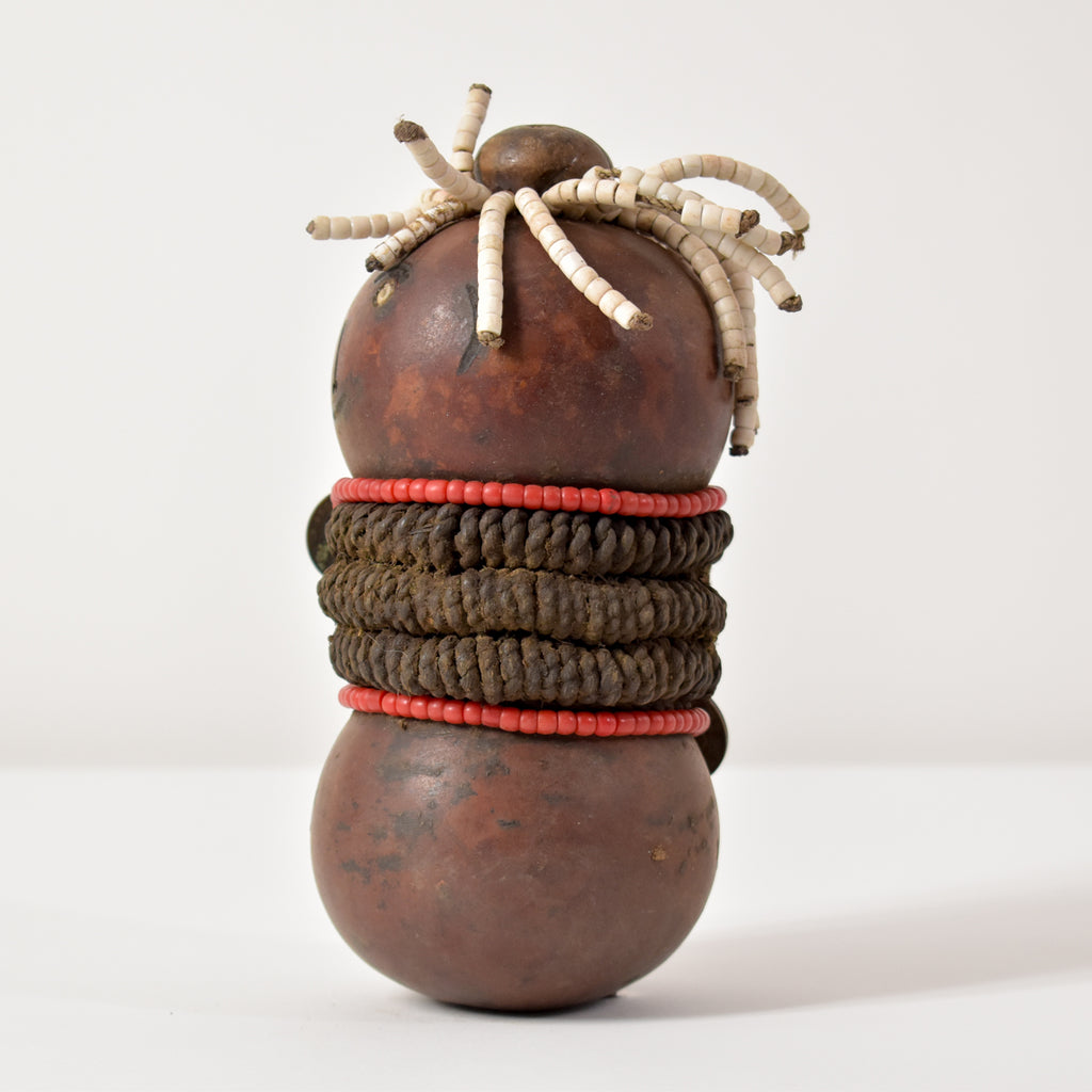 Nyamwezi Beaded Fertility Doll Gourd Tanzania