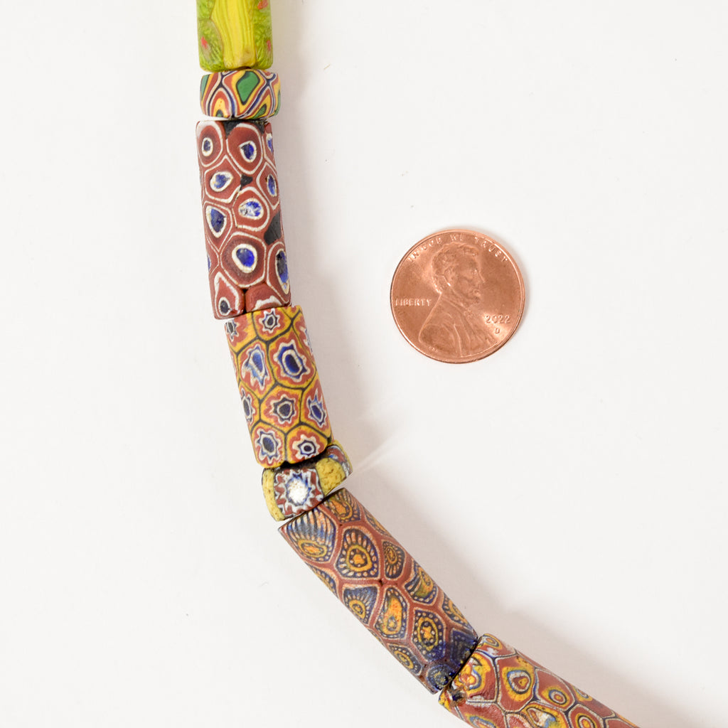 Millefiori Venetian Mixed Trade Beads